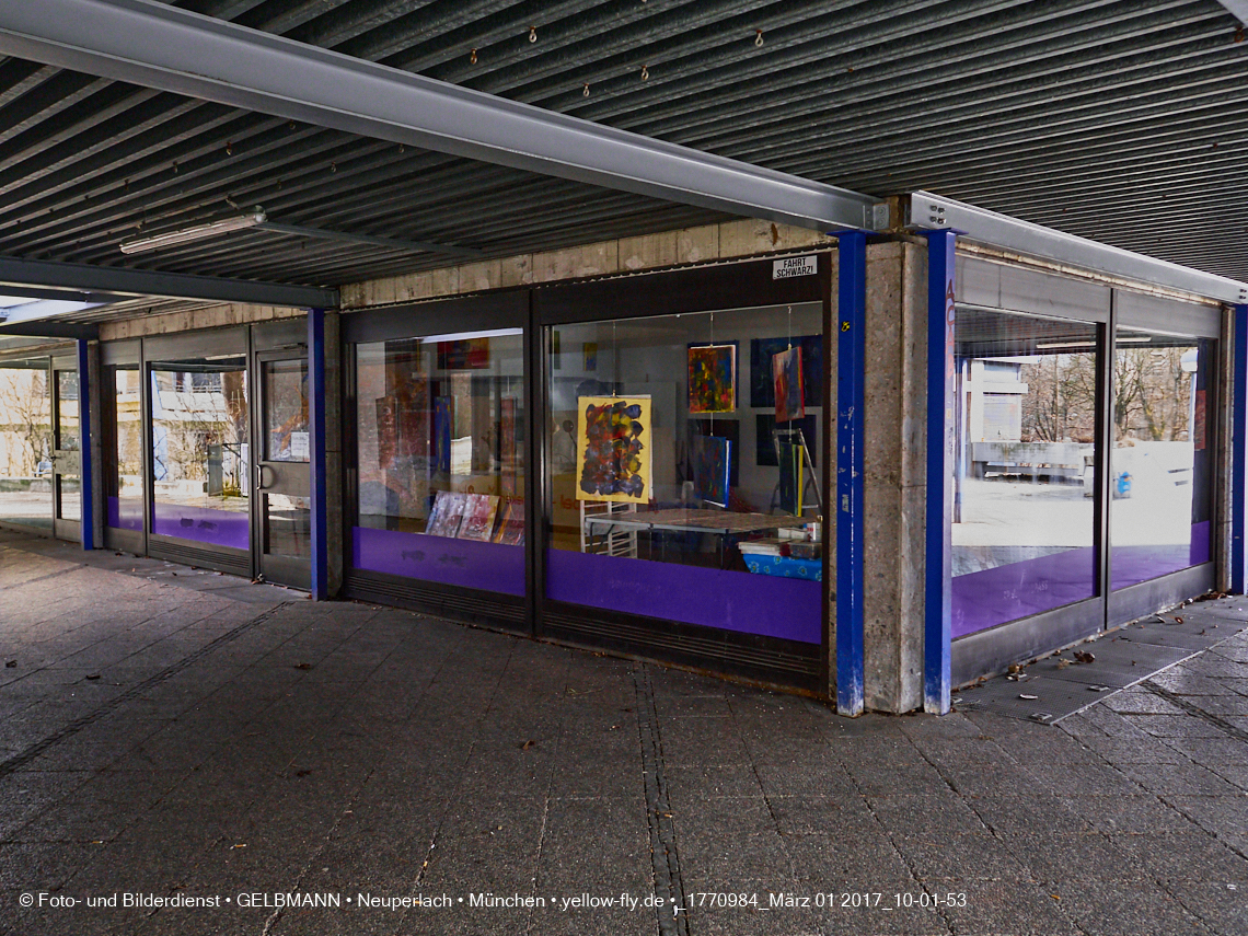 01.03.2017 - die Abrissbaustelle Quiddezentrum in Neuperlach